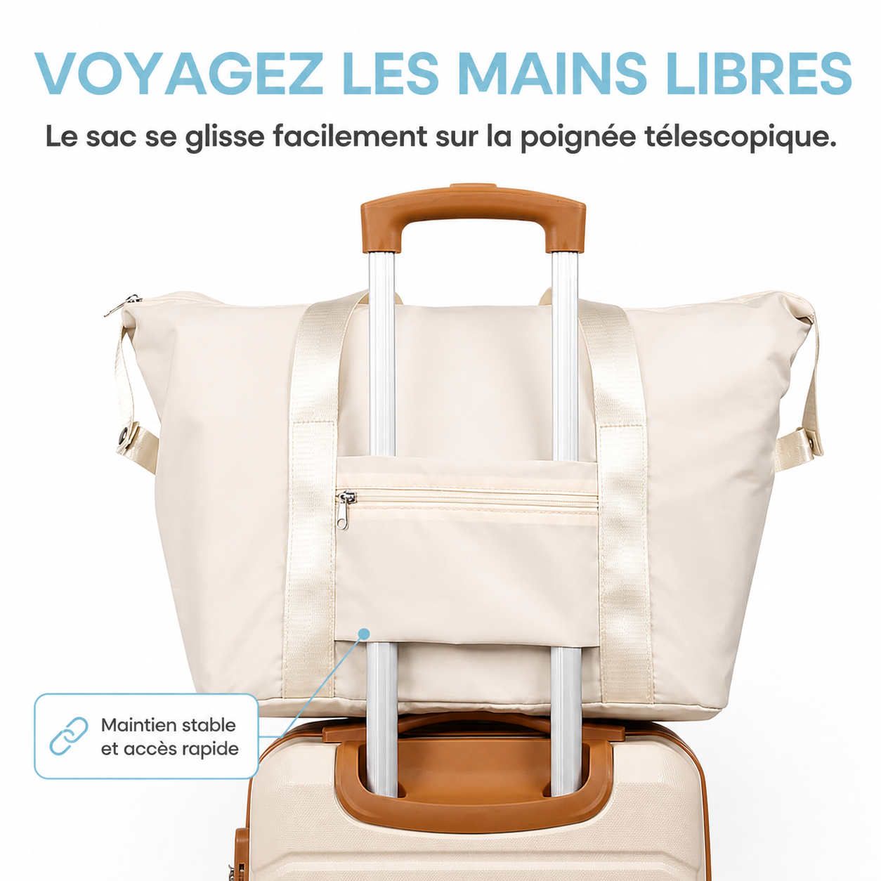 Pack VORHA Week-End | Valise cabine, sac de voyage et trousse
