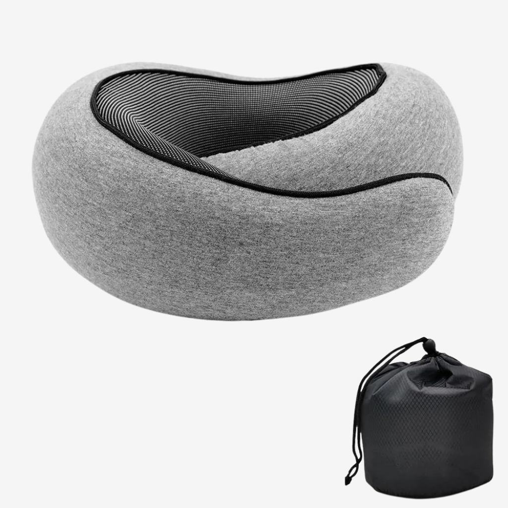 VORHA RELAXO | Oreiller de voyage ergonomique (Mémoire de forme)