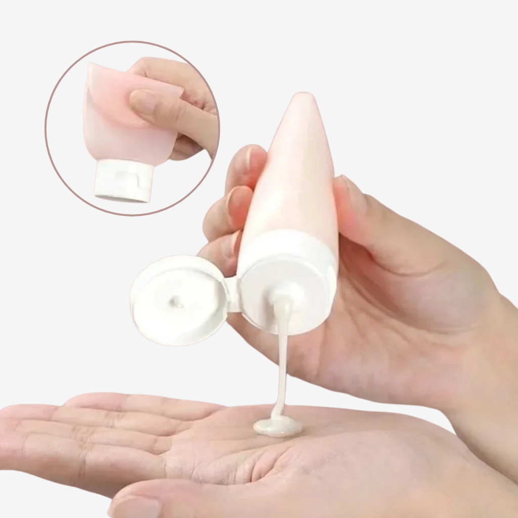 VORHA MINIX | Flacons rechargeables silicone (4 pièces)