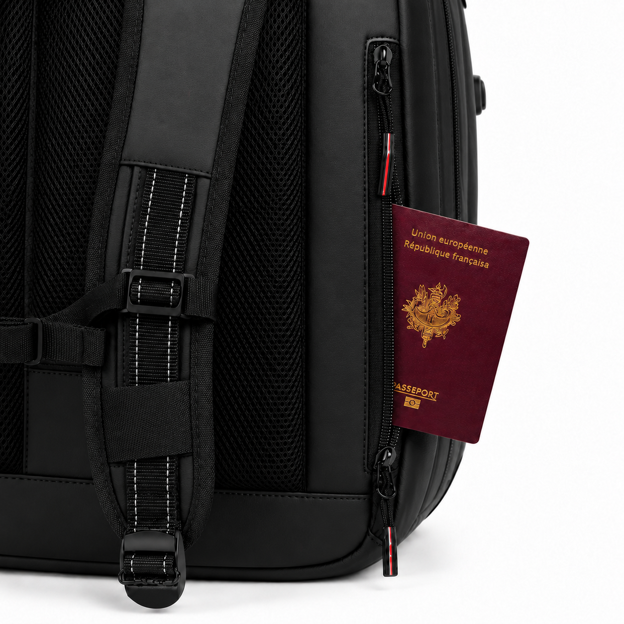Sac à dos cabine compression sous vide Noir | Vorha
