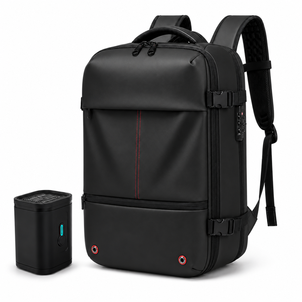 Sac à dos cabine compression sous vide Noir | Vorha Hybride (Sous le siège)