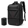 Black Vacuum Compression Cabin Backpack | Vorha Hybrid (Under-seat)