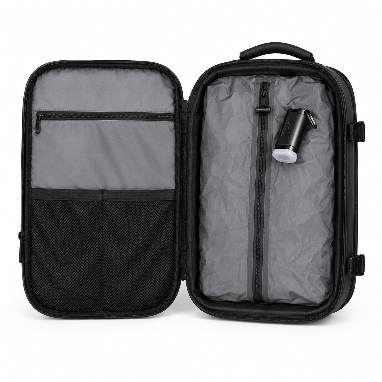 Sac à dos cabine compression sous vide Noir | Vorha