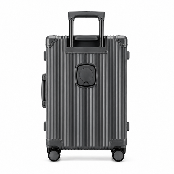 VORHA Valise cabine aluminium – Gris foncé