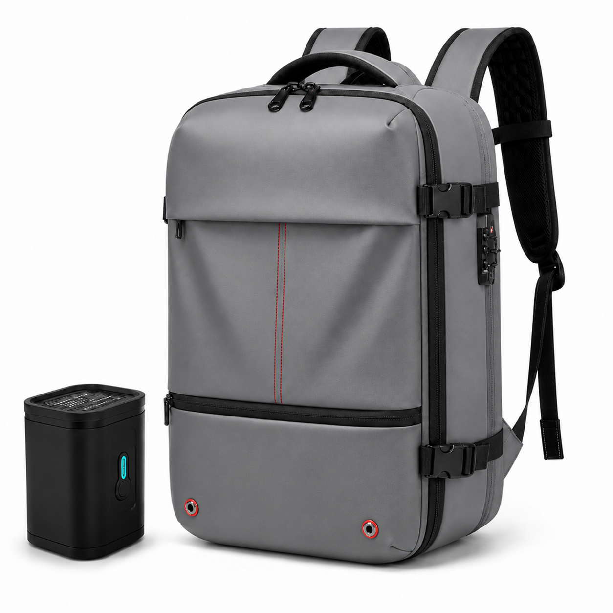 Sac à dos cabine compression sous vide Noir | Vorha Hybride (Sous le siège)
