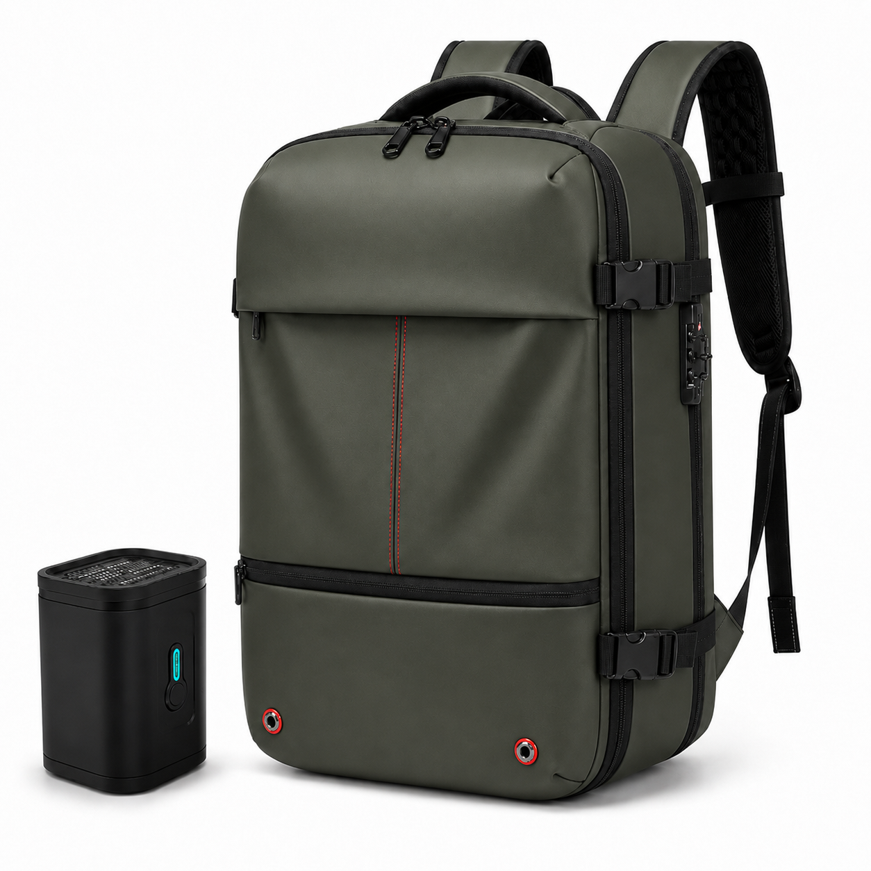Sac à dos cabine compression sous vide Noir | Vorha Hybride (Sous le siège)