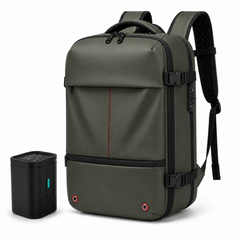 Sac à dos cabine compression sous vide Noir | Vorha Hybride (Sous le siège) – Kaki