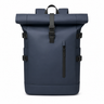 Blue Roll-Top Travel Backpack with USB Port | VORHA