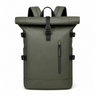 Sac à dos voyage roll-top vert avec port USB | VORHA