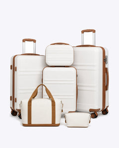 Pack VORHA Évasion | Ensemble de voyage 4 ou 6 pièces – Blanc
