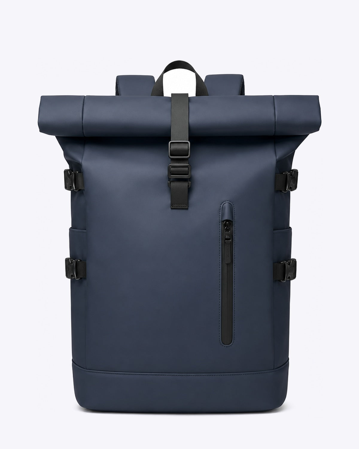 Sac à dos voyage roll-top vert avec port USB
